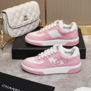 Tenis chanel pink/white CH-119