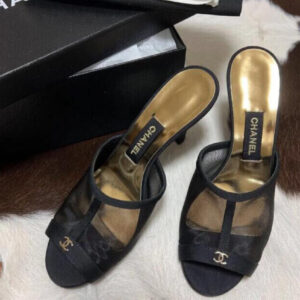 Zapatos chanel black CH-124