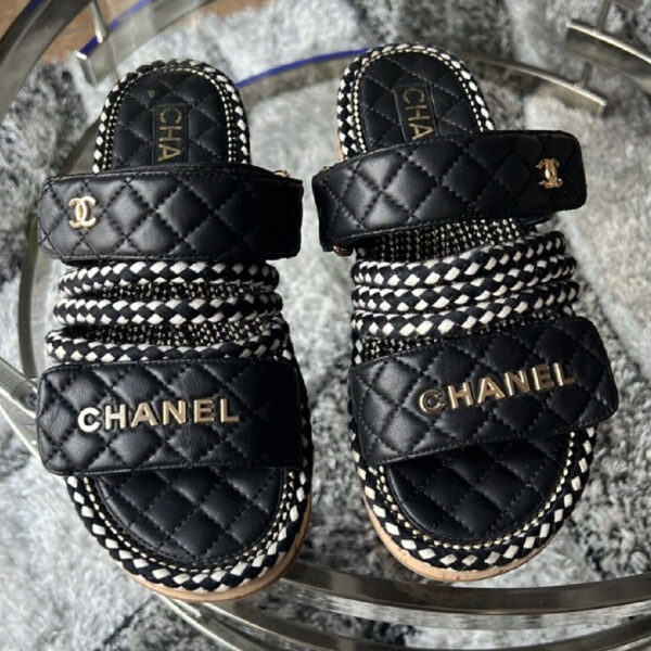 Sandalias chanel black CH-127