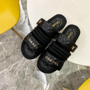 Sandalias chanel black CH-128