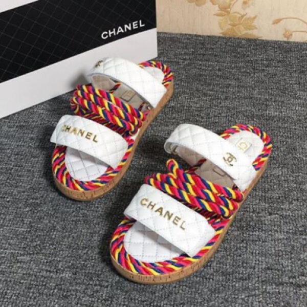 Sandalias chanel multicolor CH-129