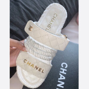 Sandalias chanel white CH-131
