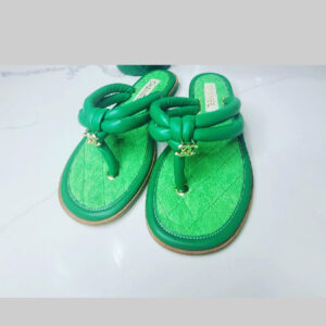 Sandalias chanel green CH-134