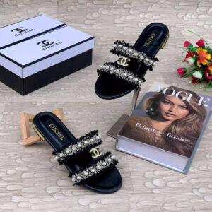 Sandalias chanel black CH-138