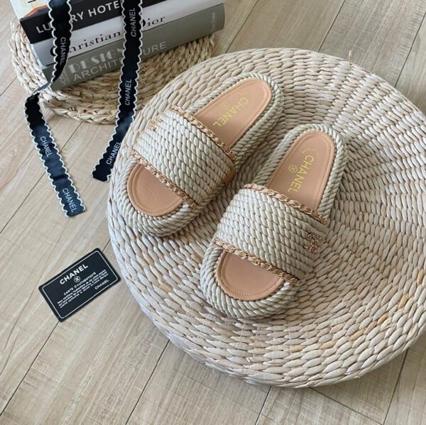 Sandalias chanel brown CH-158