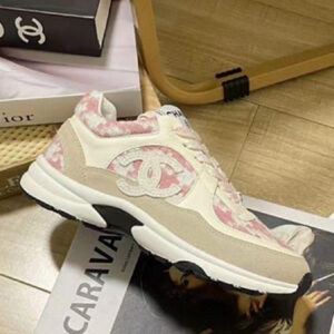 Tenis chanel pink/white CH-164
