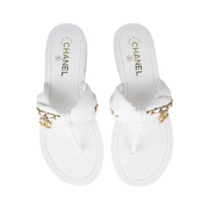 Sandalias chanel white CH-175