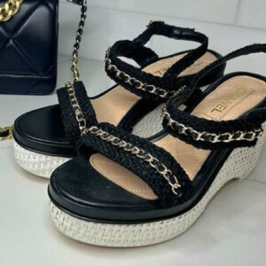 Sandalias chanel black CH-178