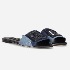 Sandalias slides blue jeans DG22SB