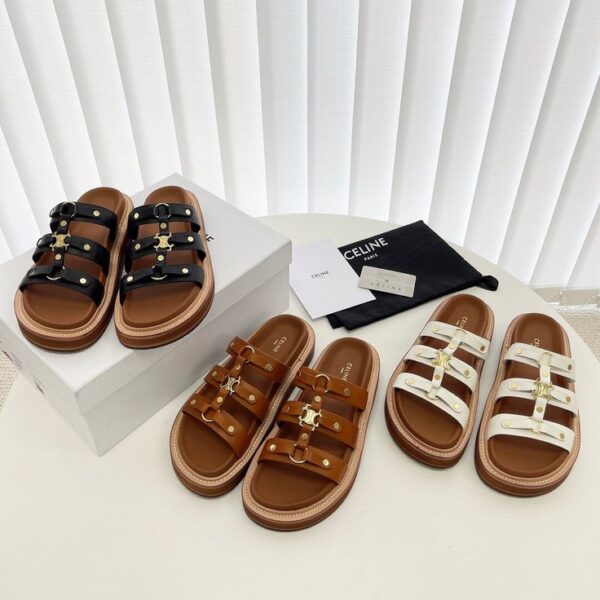 Sandalias celine brown c-123 - Imagen 2