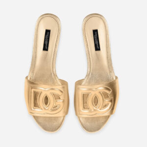 Sandalias dolce gabbana gold dg45