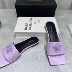 Sandalias versace purple v-16