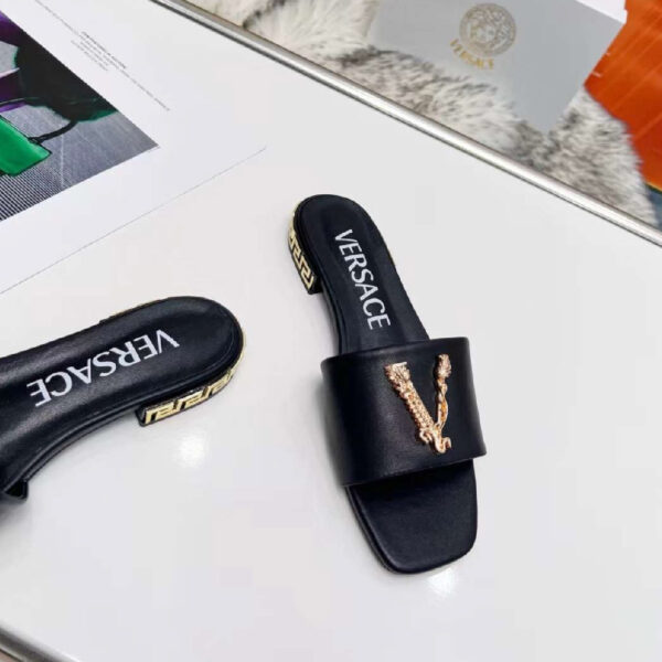 Sandalias versace black v-22