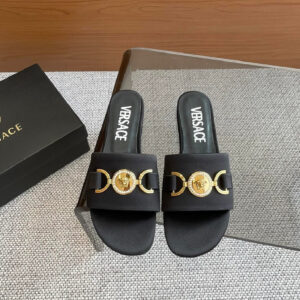 Sandalias versace black/gold v-25