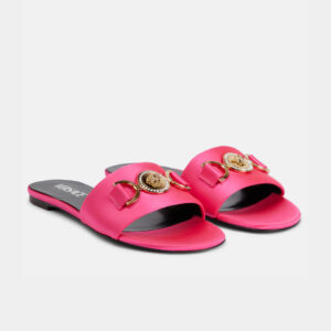 Sandalias versace pink/gold v-26