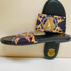 Sandalias black/yellow v-33
