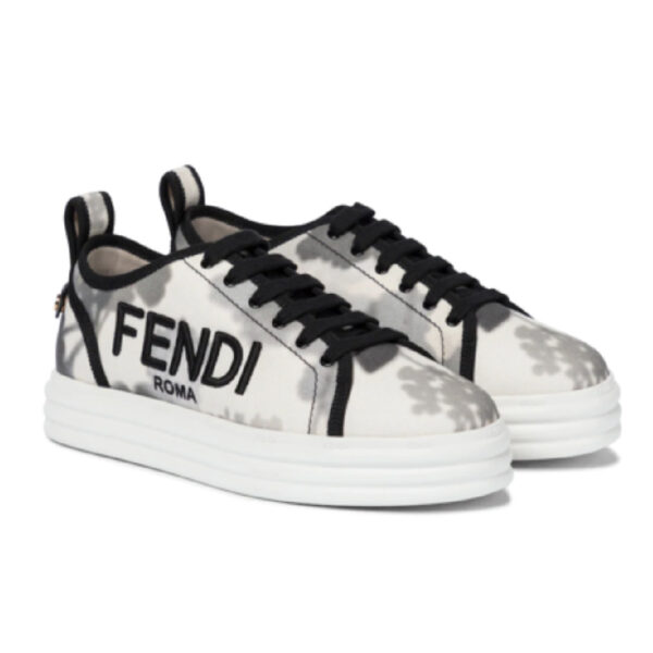 Tenis fendi grey/black f-126