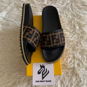Sandalias fendi brown/black f-127