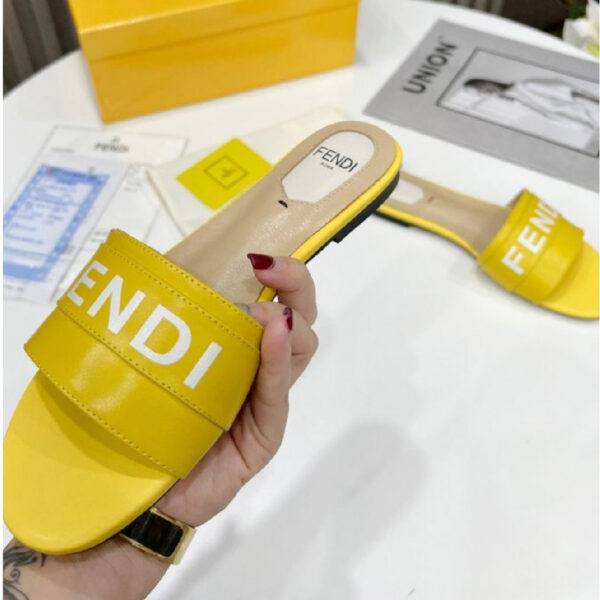 Sandalias fendi yellow f-134