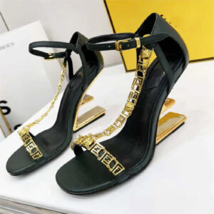 Zapatos fendi green f-137