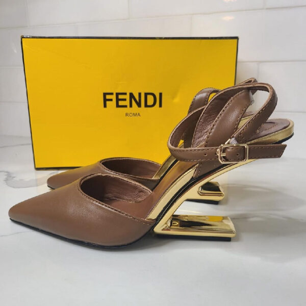 Zapatos fendi brown f-138