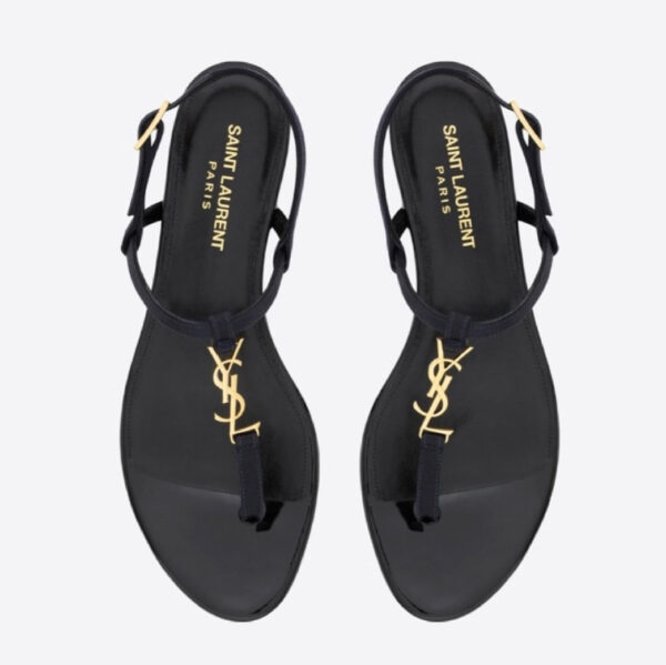 Sandalias ysl black/gold ysl-165
