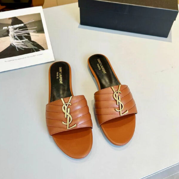 Sandalias ysl brown ysl-169