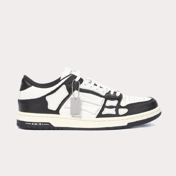 Tenis amiri black/white ami03bw