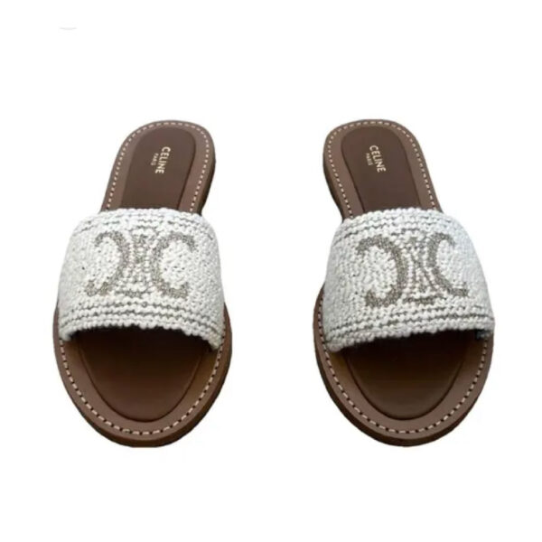 Sandalias celine white c-120