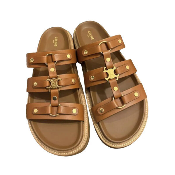 Sandalias celine brown c-123