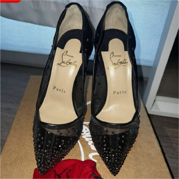 Sandalias>ballet flat CHRISTIAN LOUBOUTIN black cl-123