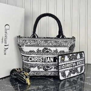 Bolsos dior black /white d-104