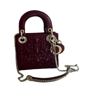 bolsos dior wine red d-119