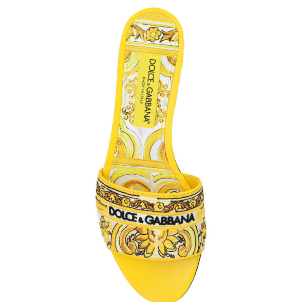 Sandalias dolce gabbana yellow dg32
