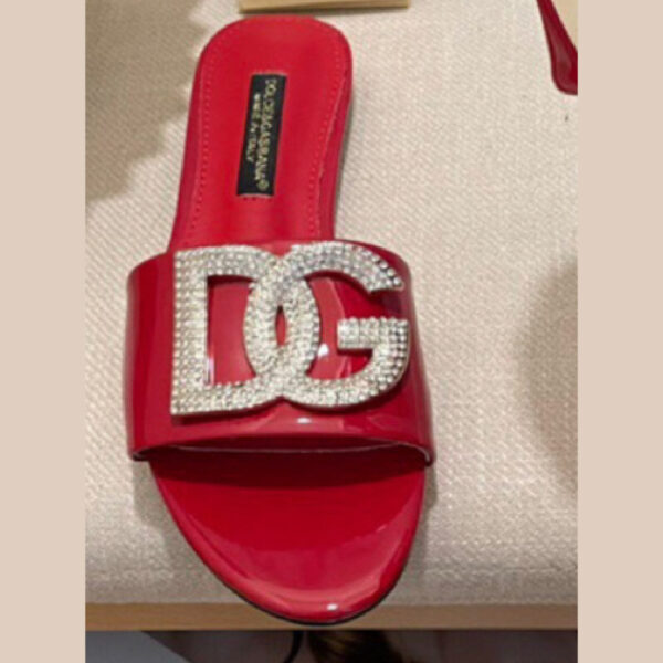 Sandalias dolce gabbana red dg37
