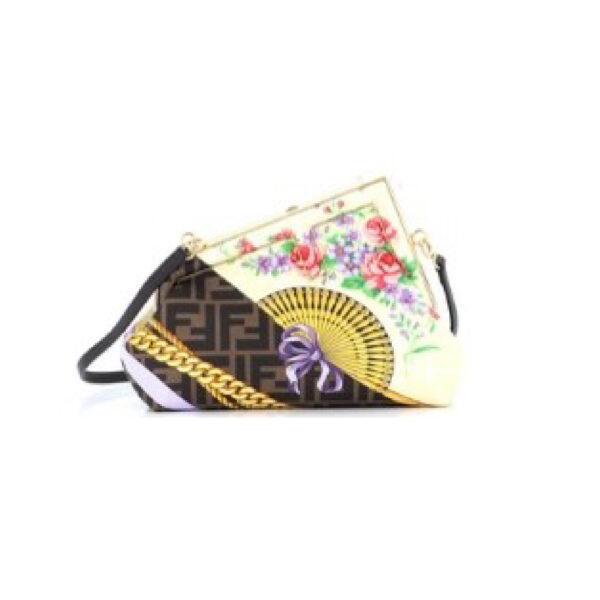 Bolsos fendi brown/yellow f-104
