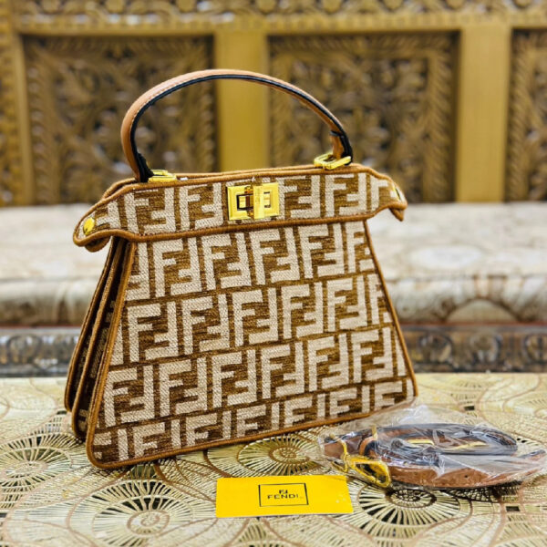 Bolsos fendi Black/yellow f-109