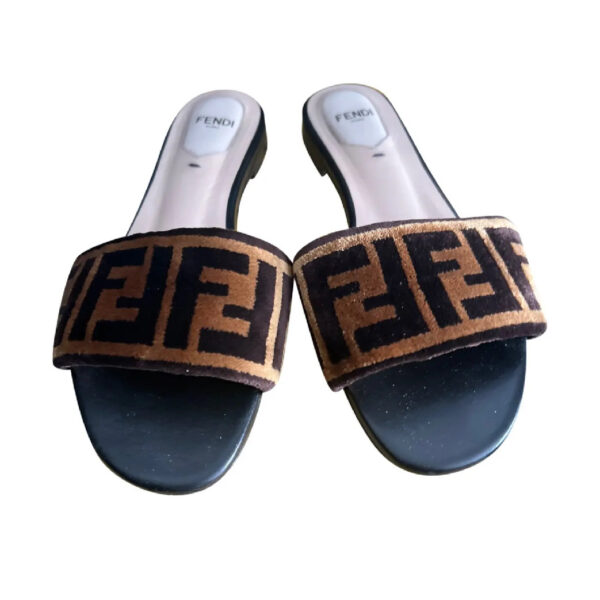 Sandalias fendi brown f-120