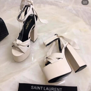 Zapatos ysl cream white ysl-137