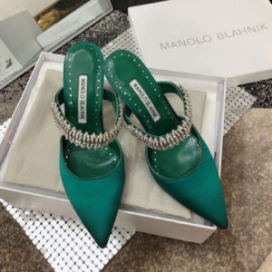 Tacones AMINA MUADDI Beige/Silver Am01