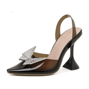 Tacones AMINA MUADDI Black Am04