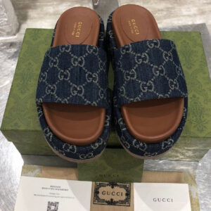 Sandalias Gucci Denim/Blue G-163