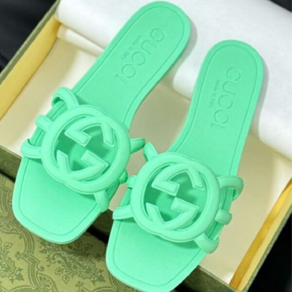 Sandalias Gucci Green G-165