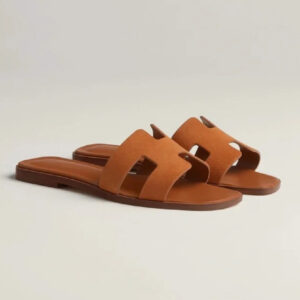 Sandalias Hermes Brown H-163