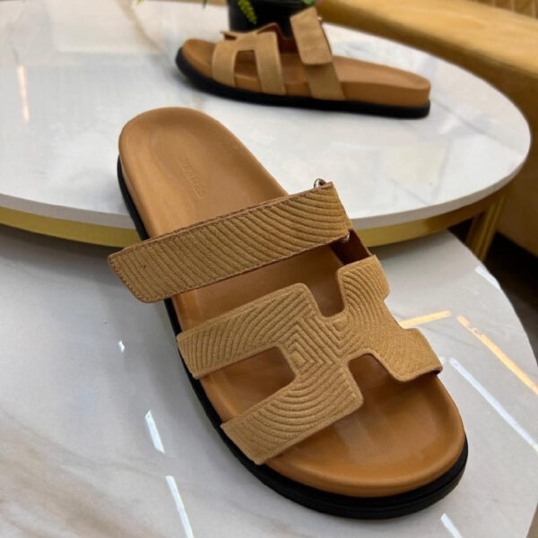 Sandalias Hermes Brown H-167
