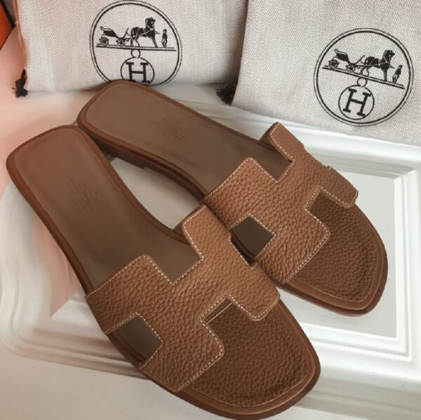 Sandalias Hermes Brown H-171