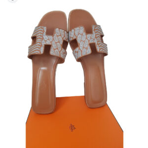 Sandalias Hermes Brown H-172