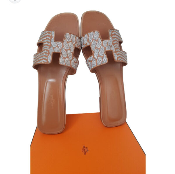 Sandalias Hermes Brown H-172