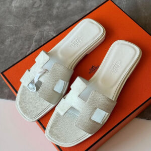 Sandalias Hermes Off White H-184
