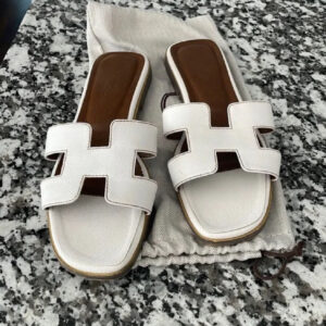 Sandalias Hermes White H-185